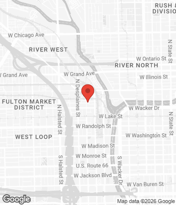 Map of Jefferson Tap & Grille - 325 N Jefferson St, Chicago, IL, 60661, US